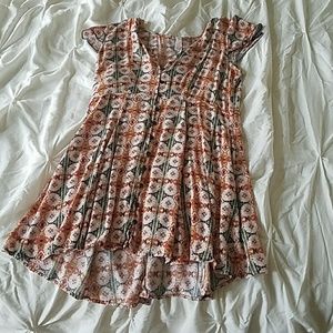 Floral mini dress